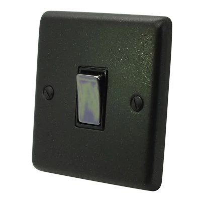 Classical Black Graphite Light Switch