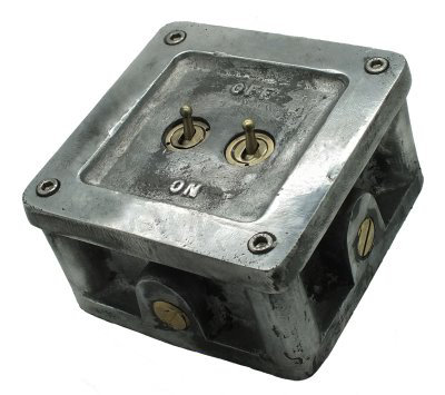 Vintage Industrial Single socket unit 