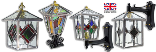 Traditional Glass Leaded Lanterns