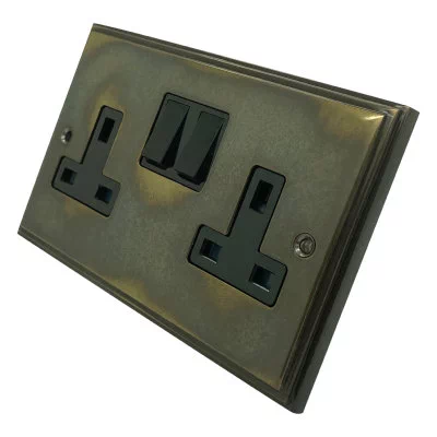 See the Art Deco Supreme Aged socket & switch range