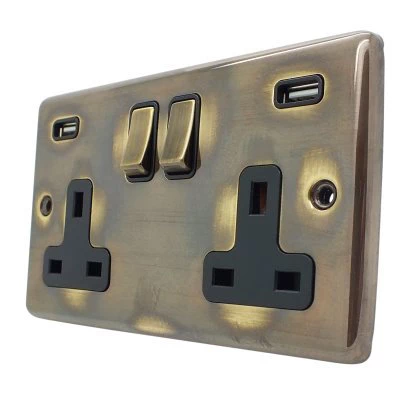 Click to view the Timeless Aged switch and socket range