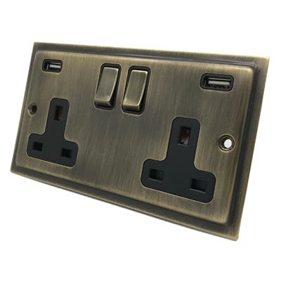 Click to view the Nouveau Antique switch and socket range