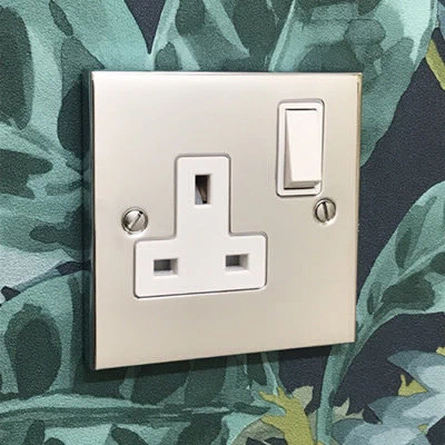 Edwardian Classic Polished Chrome Sockets & Switches
