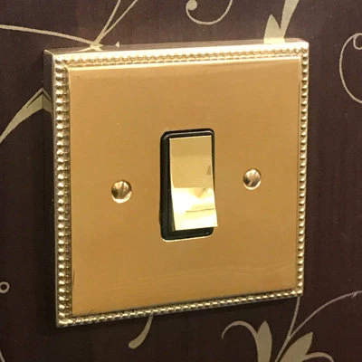 Regency Premier Plus Polished Brass Sockets & Switches