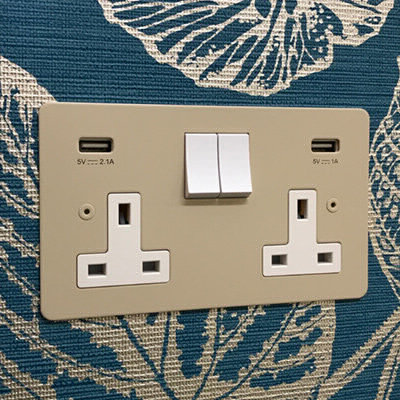 Seamless Colour Match Sockets & Switches