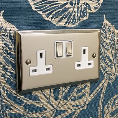 Vogue Polished Chrome Sockets & Switches